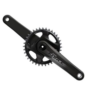 Juego de bielas y plato SRAM Force XPLR D1 Dub Direct mount 172.5 mm 40D 12V carbono negro brillo