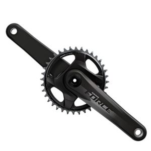 Juego de bielas y plato SRAM Force XPLR D1 Dub Direct mount 175 mm 40D 12V carbono negro brillo