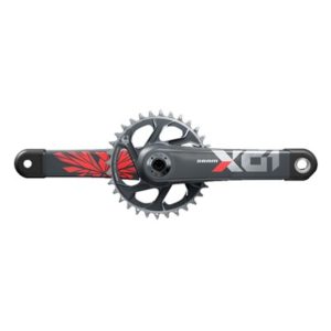 Juego bielas/plato SRAM X01 Eagle X-Sync2 Superboost+ Dub DM 165 mm 32D 12V carb. lunar/polar S. caz