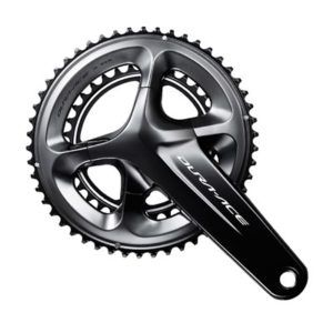 Juego de bielas y platos Dura Ace Shimano FC-R9100 Hollowtech II 172.5 mm 34x50 11V.negro (con eje)