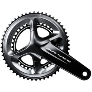 Juego de bielas y platos Dura Ace Shimano FC-9100 Hollowtech II 170 mm 36x52 11V.negro (con eje)