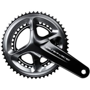 Juego de bielas y platos Dura Ace Shimano FC-9100 Hollowtech II 175 mm 36x52 11V.negro (con eje)