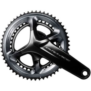 Juego de bielas y platos Dura Ace Shimano FC-9100 Hollowtech II 175 mm 39x53 11V.negro (con eje)