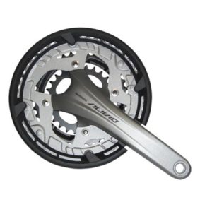 Juego de bielas y platos Alivio Shimano FC-T4060 175 mm 26x36x48 9V.plata (con proteccion)