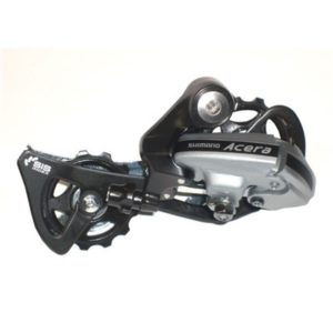 Cambio Shimano acera RD-M360 sin adaptador 7/8V.caja larga plata