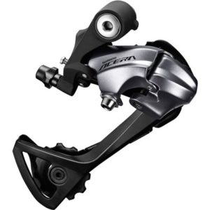 Cambio Shimano acera RD-T3000 sin adaptador 9V.caja larga plata
