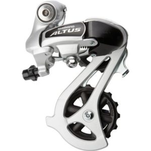Cambio Shimano Altus RD-M310 sin adaptador 7/8V.caja larga plata