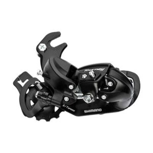 Cambio Shimano Tourney RD-TY300 con adaptador 6/7V.caja larga negro