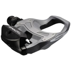 Pedales Shimano carretera SPD-SL PD-R550g fijacion 1 cara 9/16"Calas incluidas sin reflectantes gris