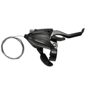 Maneta freno/cambio Shimano ST-Ef500 derecha V-Brake 7V.2050 mm negro 2 dedos
