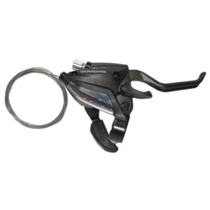 Maneta freno/cambio Shimano ST-Ef500 derecha V-Brake 8V.2050 mm negro 2 dedos