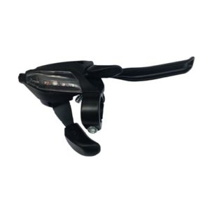Maneta freno/cambio Shimano ST-Ef500 derecha V-Brake 7V.2050 mm negro 4 dedos