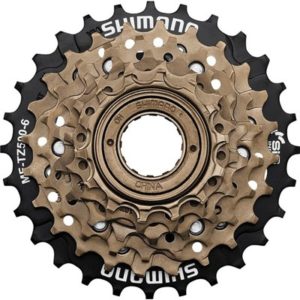Piñon Shimano MF-Tz500 oro 6V.(14-28)(14/16/18/21/24/28)