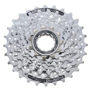 Cassette Shimano CS-HG51 plata 8V.(11-30)(11/13/15/17/20/23/26/30)