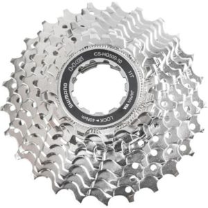 Cassette Shimano CS-HG500 plata 10V.(11-25)(11/12/13/14/15/17/19/21/23/25)