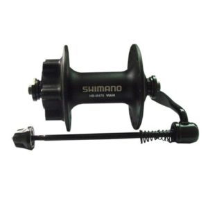 Buje delantero Shimano HB-475 disco 36 agujeros 6 tornillos negro
