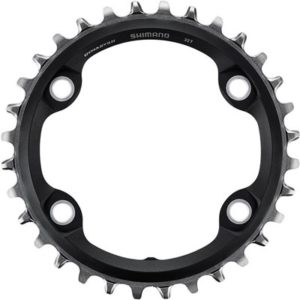 Plato Shimano FC-M7000 Single 1x11V 4 brazos 96 mm 30 dientes negro