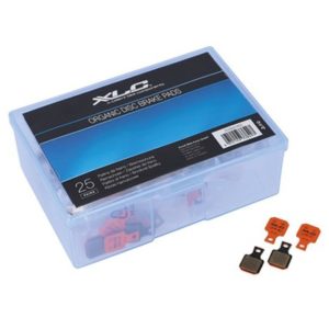 XLC BP-O20 set pastillas de freno organicas acero para Shimano (25 pares)