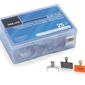 XLC BP-025 juego de pastillas de freno organicas para Shimano BR-M985 naranja (25 pares)