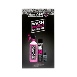 Muc-off kit limpiador, protector y lubricante (clima humedo)