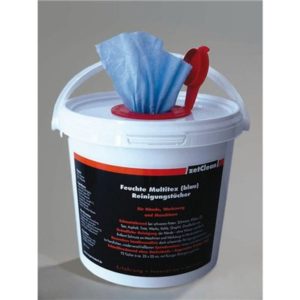 Toallitas humedas ZVG Multitex con dispensador aproximadamente 25x25 cm (72 unidades)