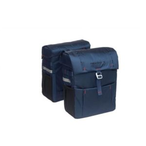 Alforjas New Looxs Vigo Double azul oscuro 2x37 litros
