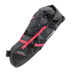 Bolsa Zefal a tija impermeable Z Adventure R17 negra/roja 17 litros