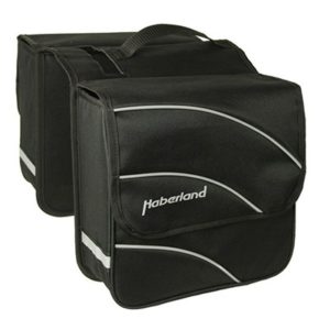 Juego de alforjas Haberland KIM M 24"28x28x11 negro 18 litros