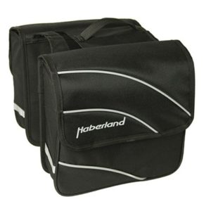 Juego de alforjas Haberland Kim S 20"24x24x8.5 negro 10 litros
