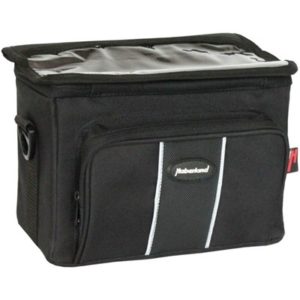 Bolsa manillar Haberland 25x19x14 negro 6 litros
