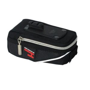 Bolsa de sillin Haberland 13x7x6 negro 0.5 litros