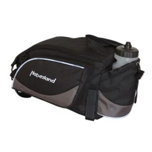 Bolsa Haberland Flexibag L 36x20x24 negro/plata 17 litros