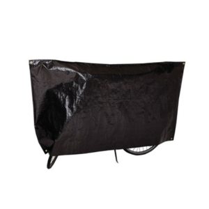 Funda de bicicleta VK International impermeable Classic negra cuerda