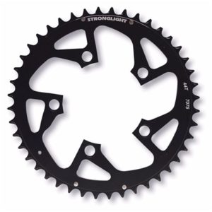 Plato Stronglight aluminio adaptable Shimano MTB 94 mm 44 dientes