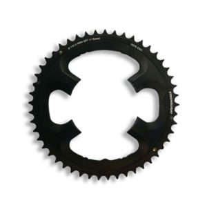 Plato Stronglight compatible Ultegra Di2 110 50 dientes 4 brazos negro