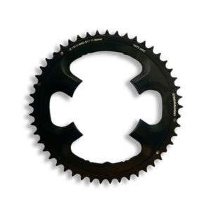 Plato Stronglight compatible Ultegra Di2 110 51 dientes 4 brazos negro
