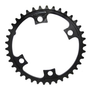 Plato Stronglight compatible Shimano 105 D12 110 39 dientes 4 brazos negro
