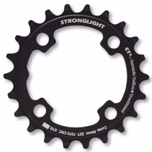 Plato Stronglight CT2 4 brazos 3ªposicion 64 mm negro 22 dientes