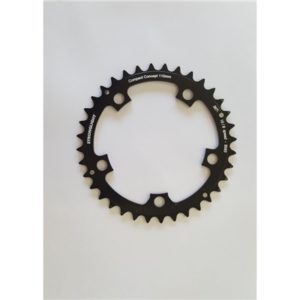 Plato Stronglight Type S-5083 110 mm 5 brazos 9/10V negro 34 dientes