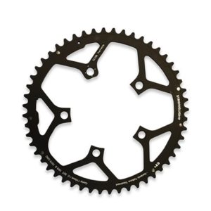 Plato Stronglight CT2 Compact adaptable Campagnolo 9/10V negro 52 dientes