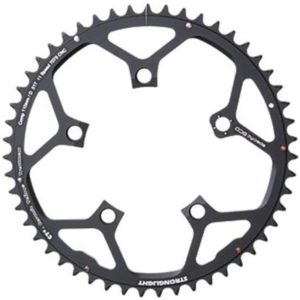 Plato Stronglight CT2 Compact adaptable Campagnolo 9/10V negro 48 dientes