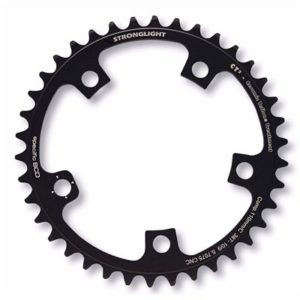 Plato Stronglight CT2 Compact adaptable Campagnolo 9/10V negro 34 dientes
