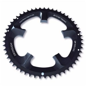 Plato Stronglight Ct2 adaptable Ultegra negro 110 mm 51 dientes