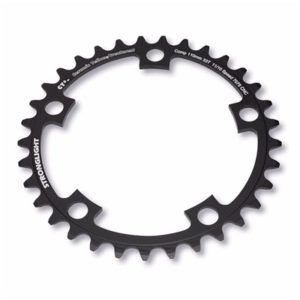 Plato Stronglight CT2 110 mm 10/11V.negro 36 dientes