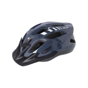 XLC BH-C25 casco azul oscuro/blanco visera negra