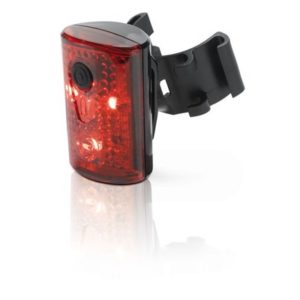 XLC CL-R14 luz trasera fija pan 3 LEDs rojas con carga USB