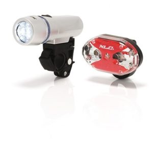 XLC CL-S03 set de luces LED delantera Triton/trasera Thebe 5x