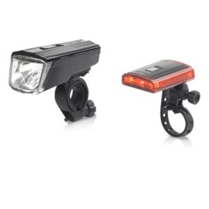 XLC CL-S16 set de luces LED Titania para todas las bicis