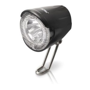 XLC CL-D02 luz delantera LED 20lux con soporte Nirosta