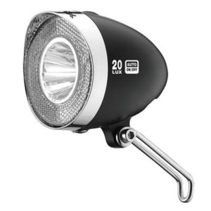 XLC CL-D03 luz delantera LED Retro dinamo negro